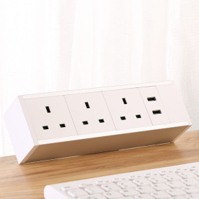 Removable clamp table socket multifunctional desktop socket with usb port