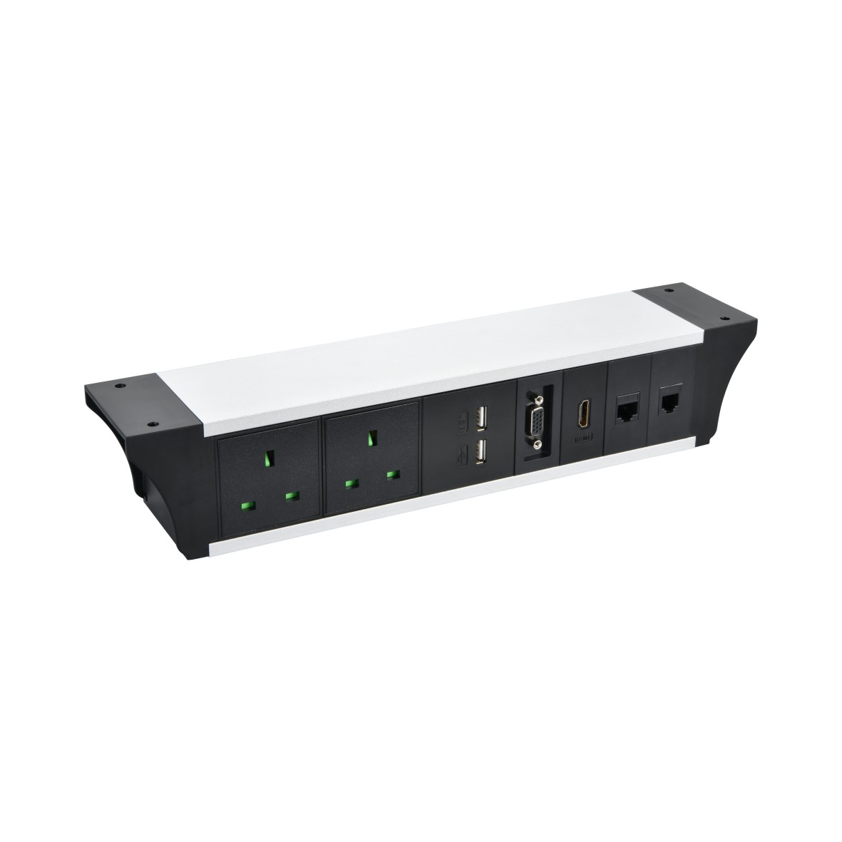 conference table hang on socket with usb charger