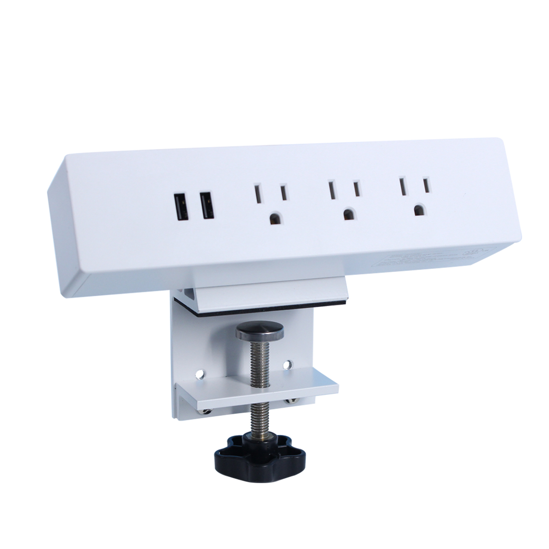 Clip table white socket