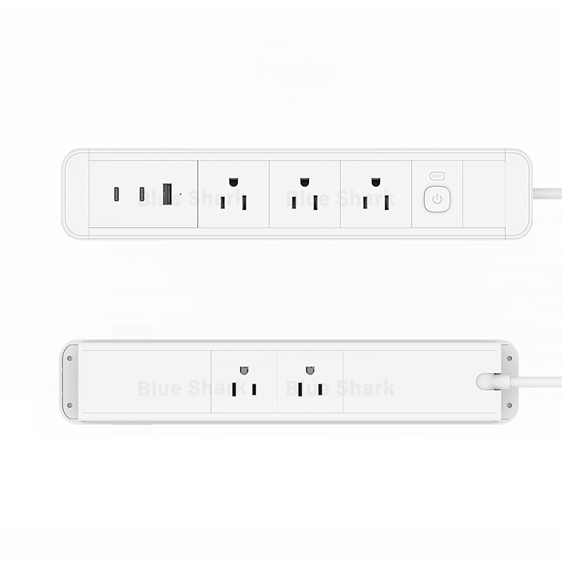 Double Sided Recessed Power Strip