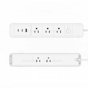 Double Sided Recessed Power Strip