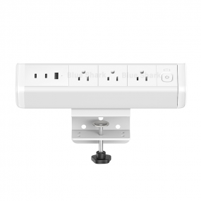 Desk Clamp Power Strip with 65W USB-C