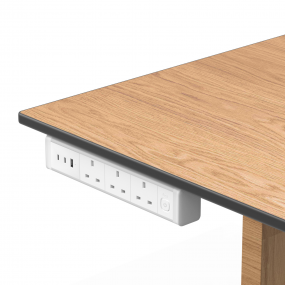 UK Under Desk 65W USB Charging Station